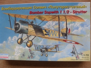 EASTERN EXPRESS 1/72 72158 SOPWITH 1 AND HALF STRUTTER BOMBER